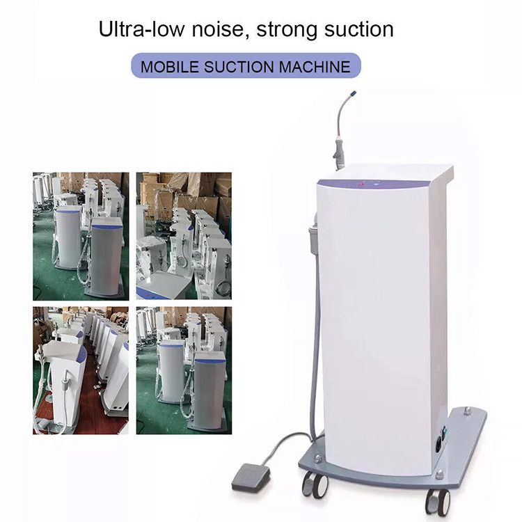 FM-370X 280W Porable Dental Surgical Suction Unit Negative Pressure Saliva Aspiration Machine